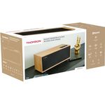THOMSON Coluna WS702, Bluetooth 5.0 Soundbar mit 150 Watt Musikleistung, Schwarz