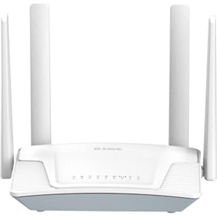 D-Link G403C 4G LTE N300 Wi-Fi Router, 150Mbps Download, Plug and Play, WPA3, 4G/WAN Failover, ohne Simlock