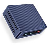 Beelink Mini S12 Mini PC, Intel 12. Prozessor N100 (4C/4T, bis zu 3.4Ghz), 16G DDR4 500G PCIe SSD Mini Computer W11 Pro, LAN 1000M/25W TDP/WiFi 6/BT5.2 für Zuhause/Büro