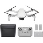 DJI Mini 4K Fly More Combo, Drohne für Erwachsene, unter 249 g, 3-Achsen Gimbal, 10 km Reichweite, 3 Akkus für 93 min Flugzeit, C0, QuickShots - Preisvergleich