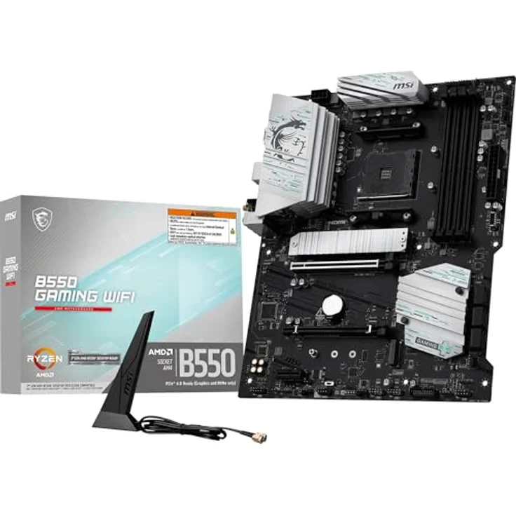 MSI B550 Gaming WiFi, Mainboard mit WiFi-Funktion und Gaming-Optimierung – Bild 1