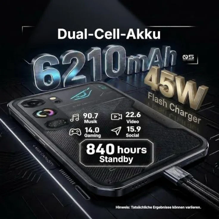 NUBIA NEO 5 GT, Smartphone mit 256 GB Speicher, Schwarz, Dual SIM – Bild 7