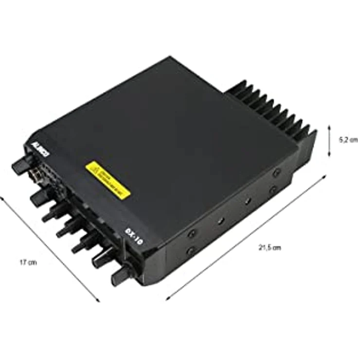 Alinco DX-10, AM/FM/SSB-Radiostation mit 40 programmierbaren Kanälen, Schwarz – Bild 4