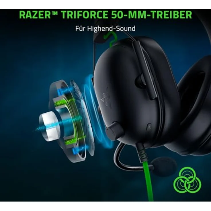 Razer BlackShark V2 X (RZ04-03240100-R3M1) – Bild 2