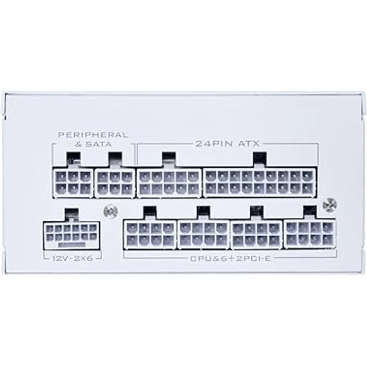 Lian Li SP750 V2 Gold Netzteil, modular, 750 Watt, ATX 3.1, weiß, 80 PLUS Gold effizienz – Bild 5