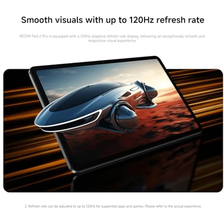 XIAOMI Redmi Pad 2 Pro, Tablet mit 8 GB RAM und 256 GB ROM, Lavender Purple – Bild 4