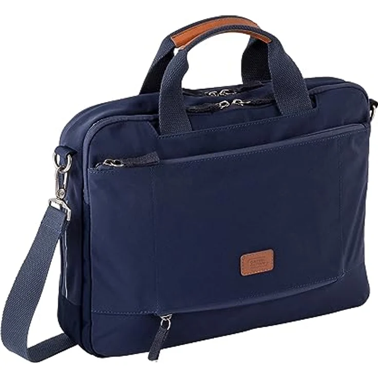 Camel Active City Aktentasche 38 cm Laptopfach (14.96"), Blaue Notebooktasche mit genug Stauraum – Bild 2