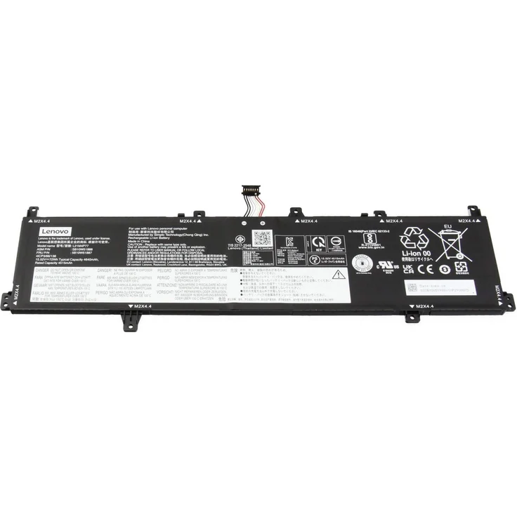 Lenovo Battery Internal 4 Cell 72Wh LiIon 5B10W51887, 4640 mAh, 15,52 V