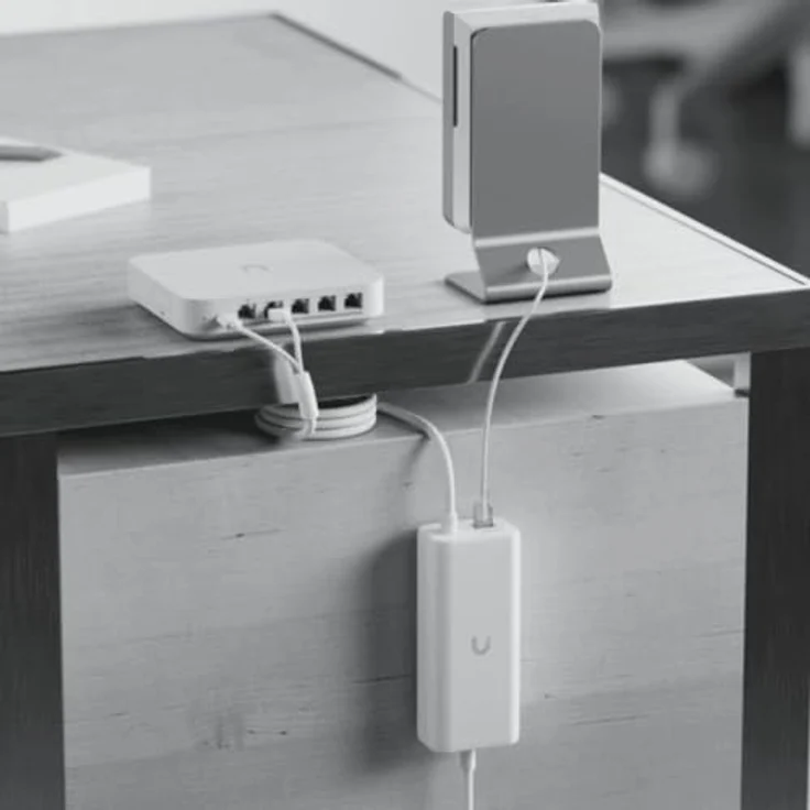 Ubiquiti PoE Integrierter AC-Adapter, All-in-One-Stromversorgung mit PoE+ bis 30 W, kompatibel mit UniFi Geräten – Bild 8