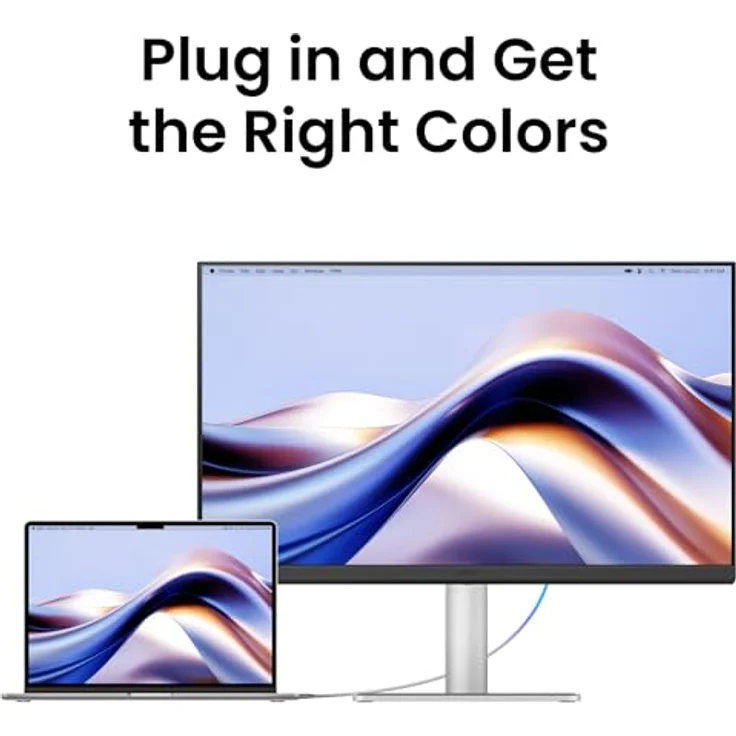 BenQ MA270S 5K Designer Monitor 68,58 cm (27 Zoll) silber 5K, 16:9, 5ms, 450cd/m², 2x USB-C, 2x Thunderbolt 4, HDR10, VESA DisplayHDR 400, KVM, Glossy – Bild 7