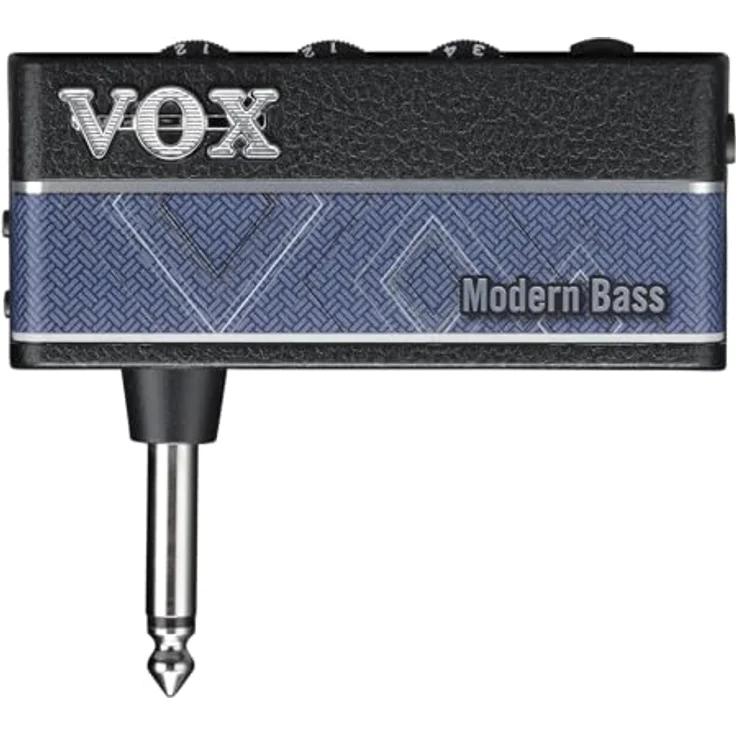 Vox amPlug3 Modern Bass, Kopfhörerverstärker mit modernem Bass-Sound, schwarz-blau – Bild 2