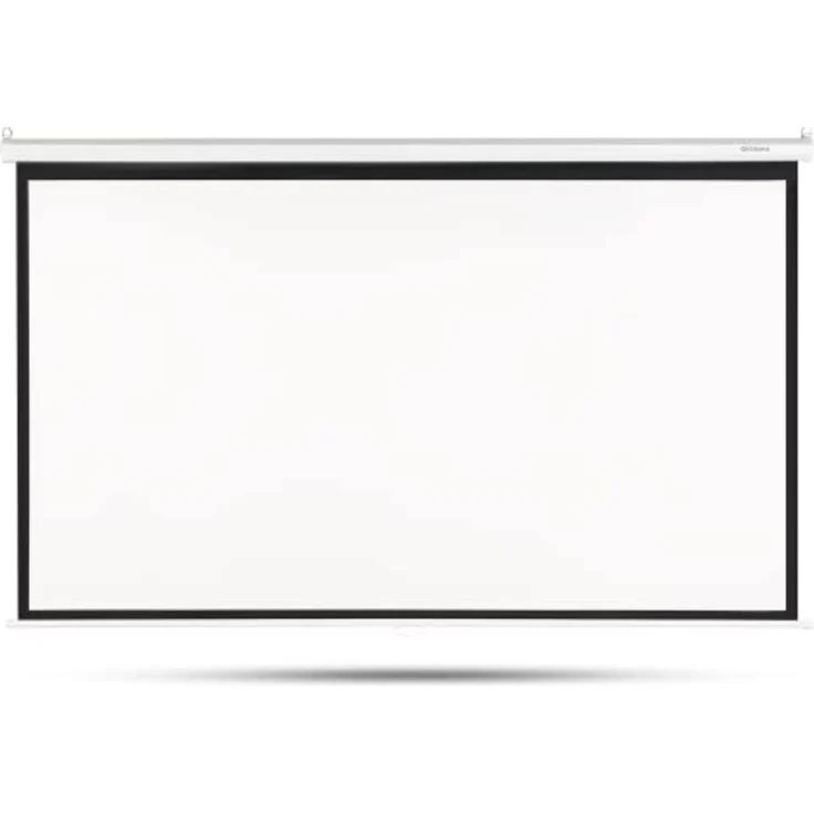 OVERMAX Automatische Hängende Beamer Leinwand groß 120" zoll mit Fernbedienung, 16:9, Abmessungen 266 x 149 cm, Verstellbare Leinwandlänge, Full HD, 4k, Wand-und Deckenmontage, Projektion für Heimkino – Bild 5