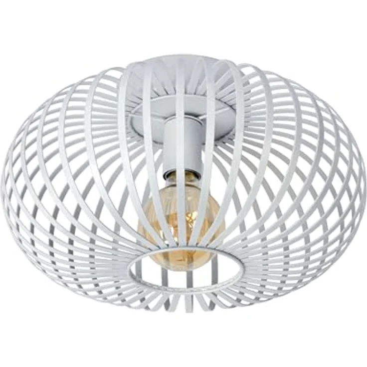 LUCIDE MANUELA - Deckenleuchte - Ø 39,5 cm - 1xE27 - Weiß - LED geeignet, aus Metall, dimmbar – Bild 2