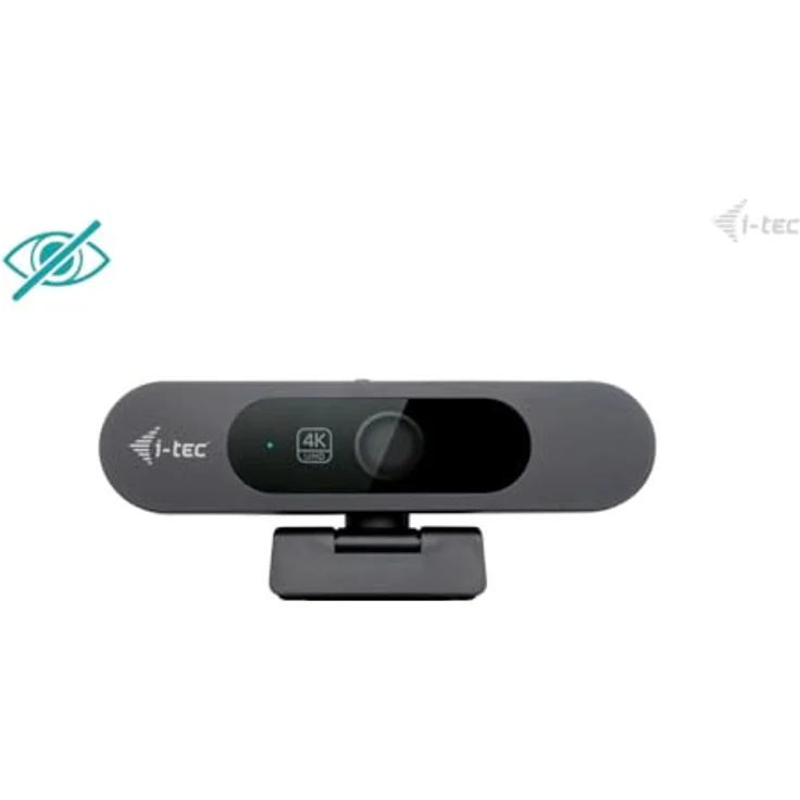 i-tec Solomon 900 PRO, 4K Webcam mit Automatischem Framing, Wide Dynamic Range, zwei integrierten Mikrofonen und Datenschutzabdeckung – Bild 4