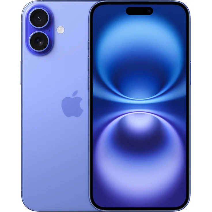 Apple iPhone 16 Plus 5G Smartphone (6,7 Zoll) OLED-Display, 128 GB interner Speicher, iOS 18, blau – Bild 1