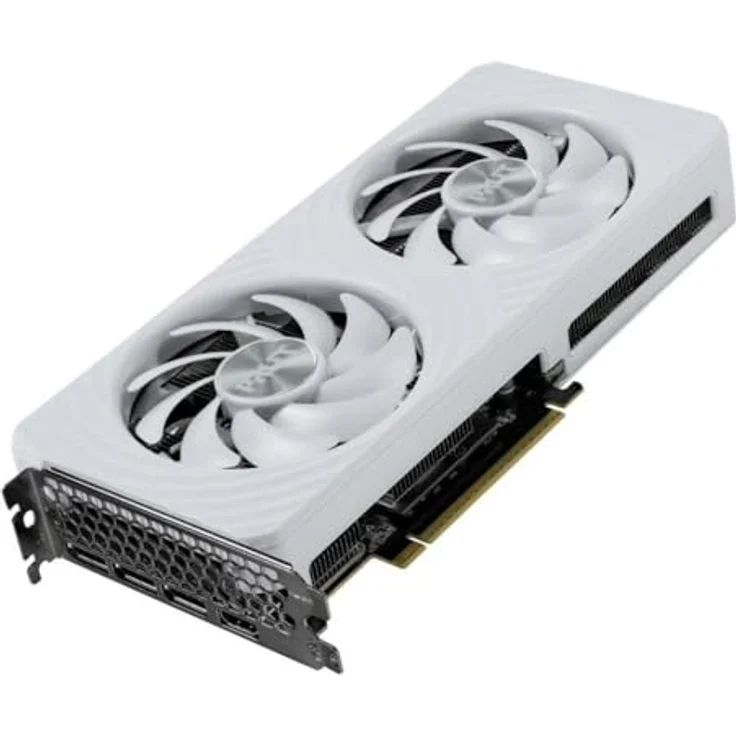 Palit RTX5060 WHITE OC, Grafikkarte mit 8 GB GDDR7 und aktiver Kühlung, 8K-gamingfähig – Bild 4