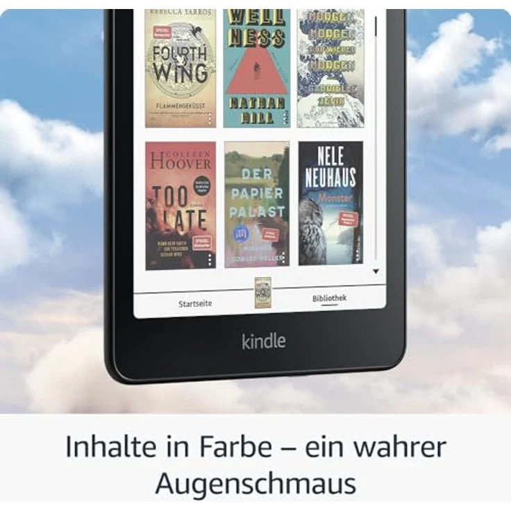 Amazon Kindle Colorsoft Signature Edition (32 GB) – Farb-Display, Frontlicht, kabelloses Aufladen, wochenlange Akkulaufzeit – Bild 2