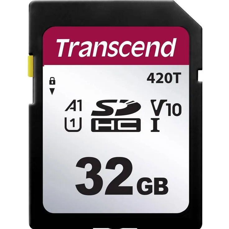 Transcend Flash-Speicherkarte (SDHC, 32 GB, U1, UHS-I), Speicherkarte