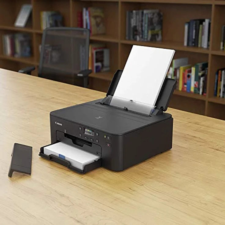 IC-Office TS705a Farbtintenstrahl-Drucker (Schwarz, USB, CD-Druck, WLAN, LAN, Apple AirPrint) inkl. 5 XXL Tintenpatronen – Bild 4