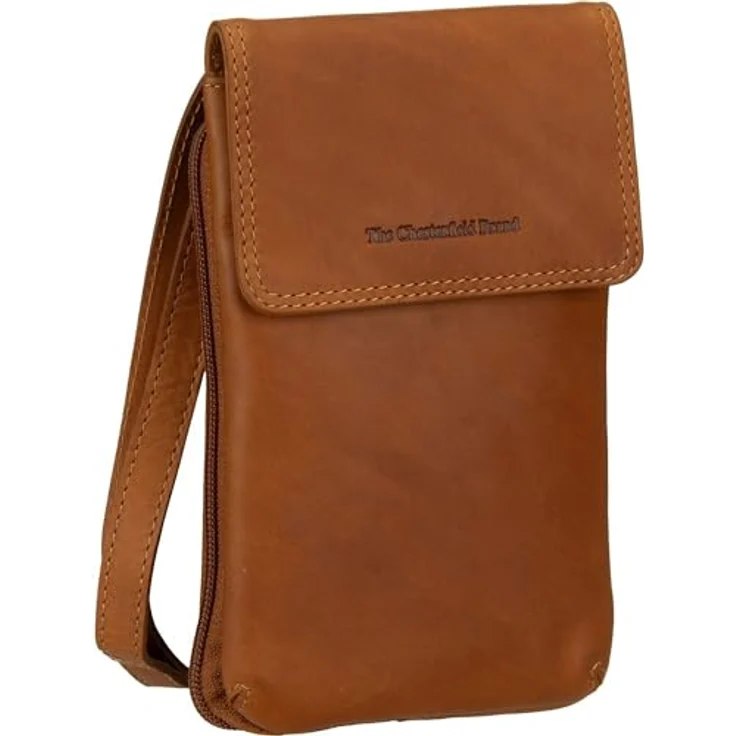 The Chesterfield Brand Langley Handytasche aus 100% Leder, 11 cm, braun – Bild 1