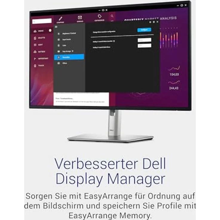 Dell P2725H 27" FHD IPS Monitor, 1920 x 1080, 100Hz, 8ms, TÜV Rheinland Eye Comfort – Bild 5