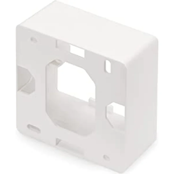 Digitus DN-93803 Aufputzrahmen Weiß (RAL 9003) für Keystone Leerdosen, ideal zur Erweiterung von Datenanschlussdosen – Bild 2
