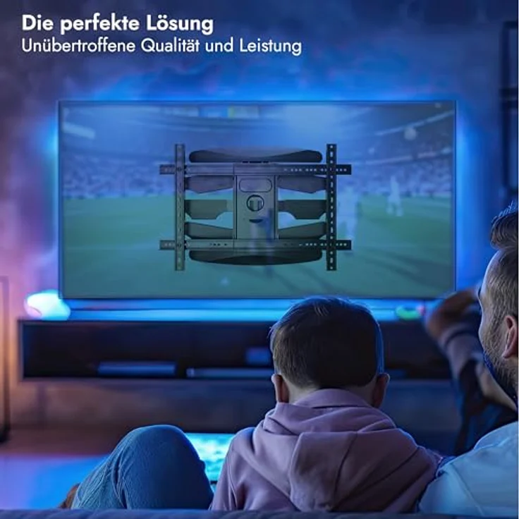Invision TV Wandhalterung Ultrastarker Doppelarm – Bild 4