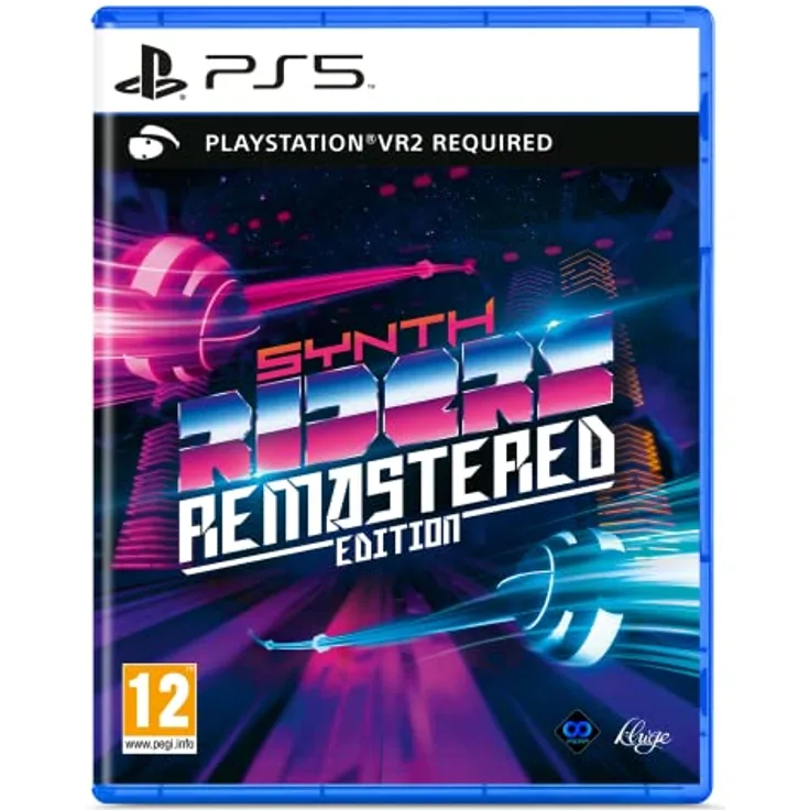 Perp Games Synth Riders Remastered (VR), 2K Games PS5-Spiel mit 58 Songs und neonbunter 80er Jahre Optik
