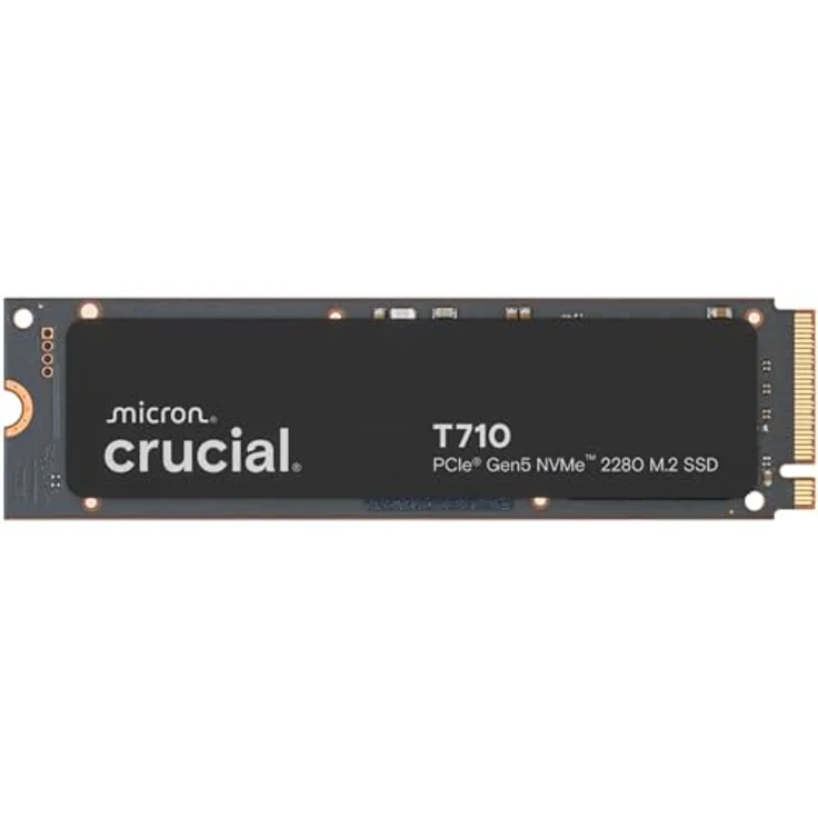 Crucial T710, 4000 GB M.2 2280 SSD mit PCIe Gen5, Lesegeschwindigkeit bis zu 14.500 MB/s, Schreibgeschwindigkeit bis zu 13.800 MB/s, 2.400 TBW – Bild 2
