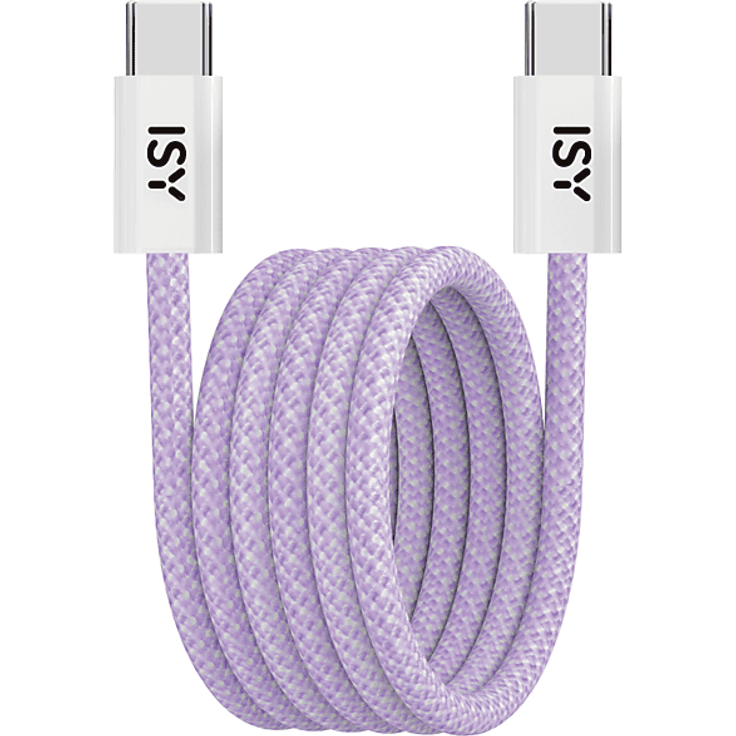 ISY IUC-5400-PR, Magnetisches USB-C Kabel, 1 m mit 100W Leistung