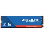 SanDisk WD Blue SN5100 NVMe SSD 1 TB, M.2 2280, 7.100 MB/s Lesegeschwindigkeit, PCIe Gen 4.0, nCache 4.0, SanDisk 3D CBA NAND, Acronis True Image