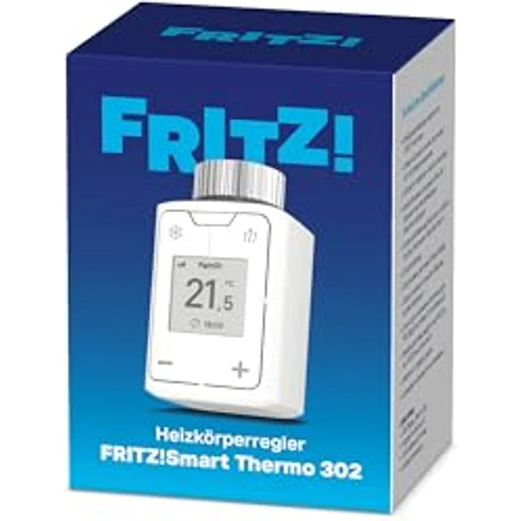 AVM FRITZ!Smart Thermo 302, Smarter Heizkörperregler mit E-Paper-Display, Fenster-auf-Erkennung und Energiesparfunktionen, Weiß – Bild 5