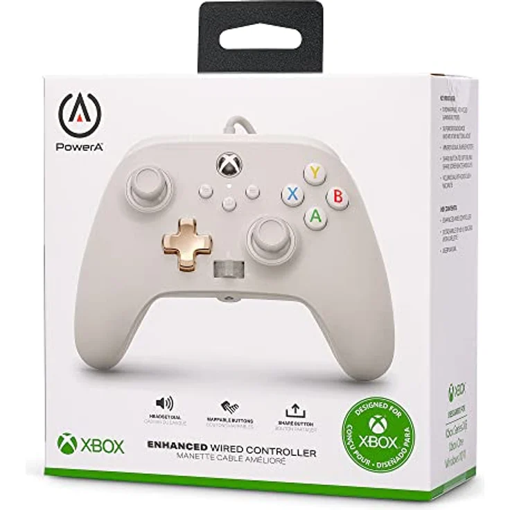 PowerA Enhanced Wired Controller Mist Weiß (1518809-01) (Xbox Series) – Bild 10