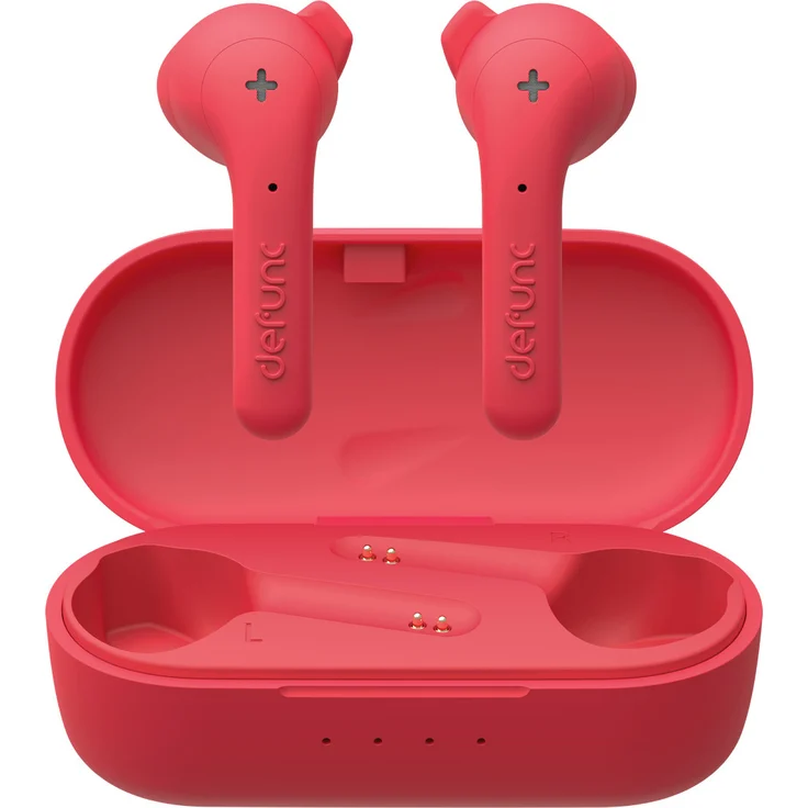 Defunc True MUSIC Wireless InEar-Kopfhörer mit integriertem Mikrofon, Rot