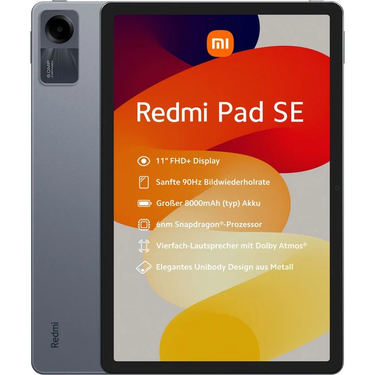 Xiaomi Redmi Pad SE 4+256Gb Tablet (11", 128 GB, Android) - 11" FHD+ Display, 90Hz AdaptiveSync, 16.7 Millionen Farben – Bild 1