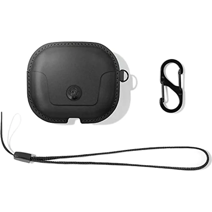 TwelveSouth AirSnap Airpods Gen3 Black (Ladecase Hülle), Kopfhörertasche + Schutzhülle, Schwarz – Bild 2