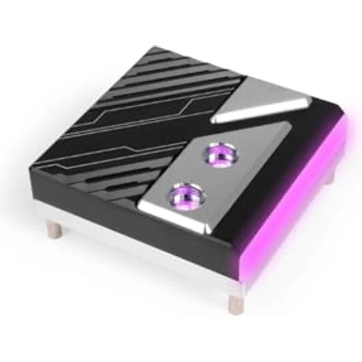 Alphacool WAC Apex 1 CPU Kühler, Wasserkühler für LGA 1700/1851, transparent, mit aRGB-Beleuchtung und 3D Jetplate 2.0 – Bild 3