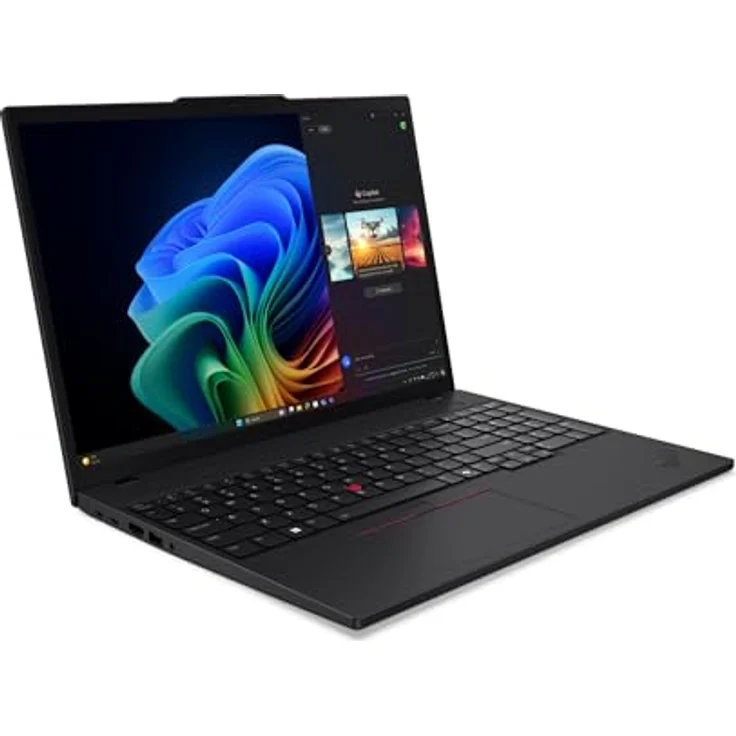 Lenovo ThinkPad T16 Gen 4, 16" Notebook mit AMD Ryzen 7 7735HS, 32 GB RAM, 1 TB SSD, WUXGA-Display, Deutsch, Schwarz – Bild 5