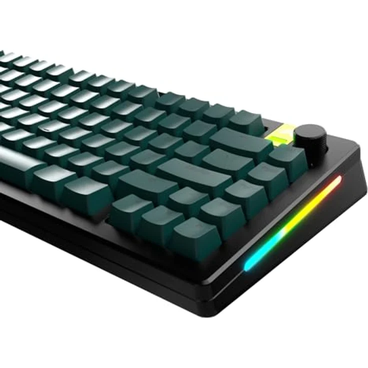 Glorious GPBT Basics Keycaps, ANSI Layout (US), PBT, Doubleshot - Totem Green – Bild 3