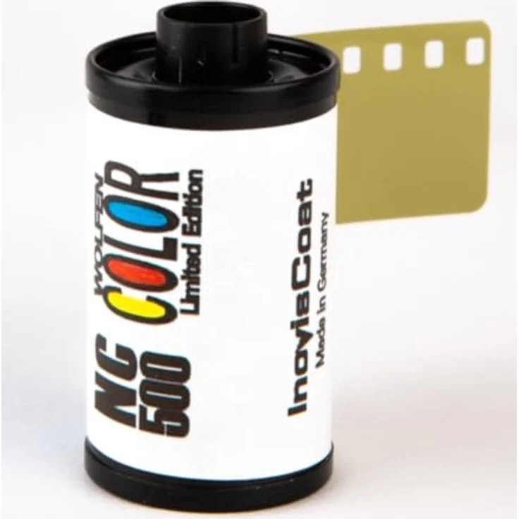 original WOLFEN (ORWO) NC500 Color Kleinbildfilm 400 ASA 24 Aufnahmen – Bild 3