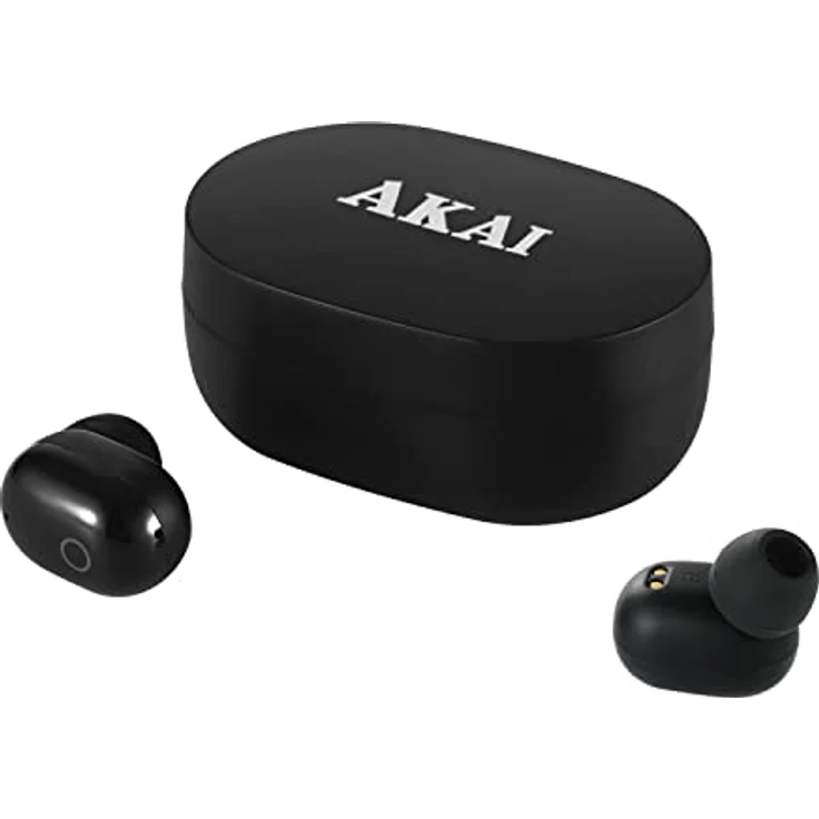 Akai Professional BTE-J15, Kabellose In Ear Kopfhörer mit 160 Stunden Akkulaufzeit, Schwarz – Bild 7