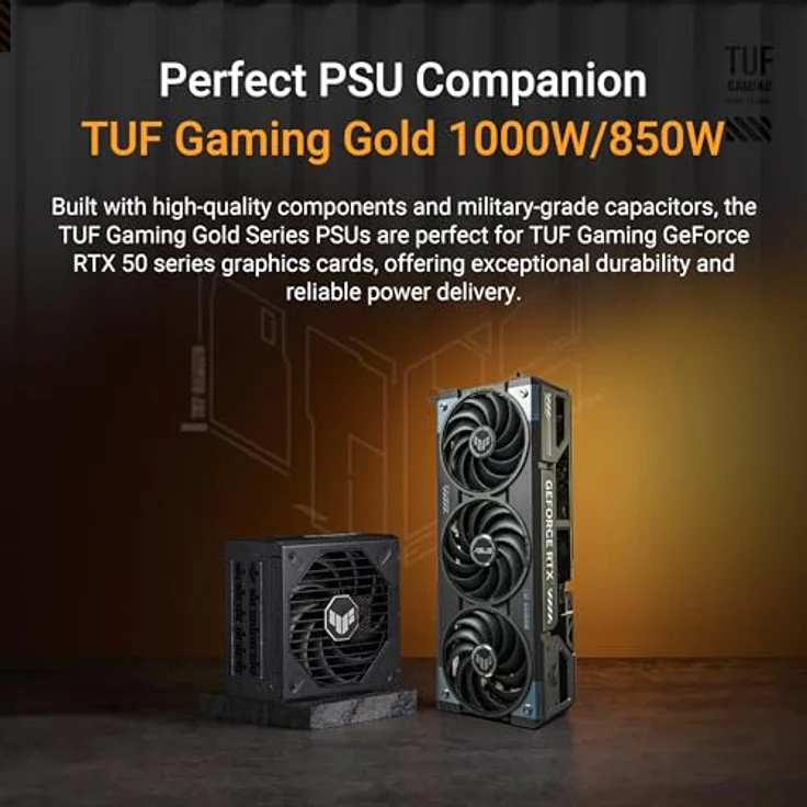 ASUS TUF Gaming GeForce RTX 5070 12GB GDDR7 OC Edition Grafikkarte (NVIDIA Blackwell Architektur und DLSS 4, 2,5-Slot Design, SSF, PCIe 5.0, 3X DisplayPort 2.1b, 2X HDMI 2.1b) – Bild 5