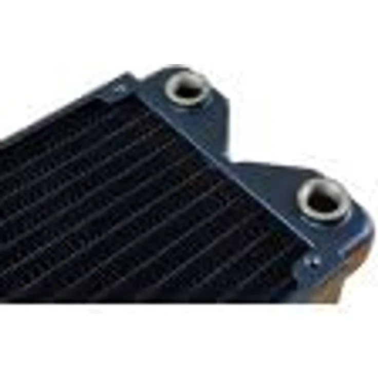 Phobya R27-S360 Radiator, 360 mm Radiator mit 18 FPI Kupferlamellen, 2x G1/4-Zoll-Anschlüsse – schwarz – Bild 5