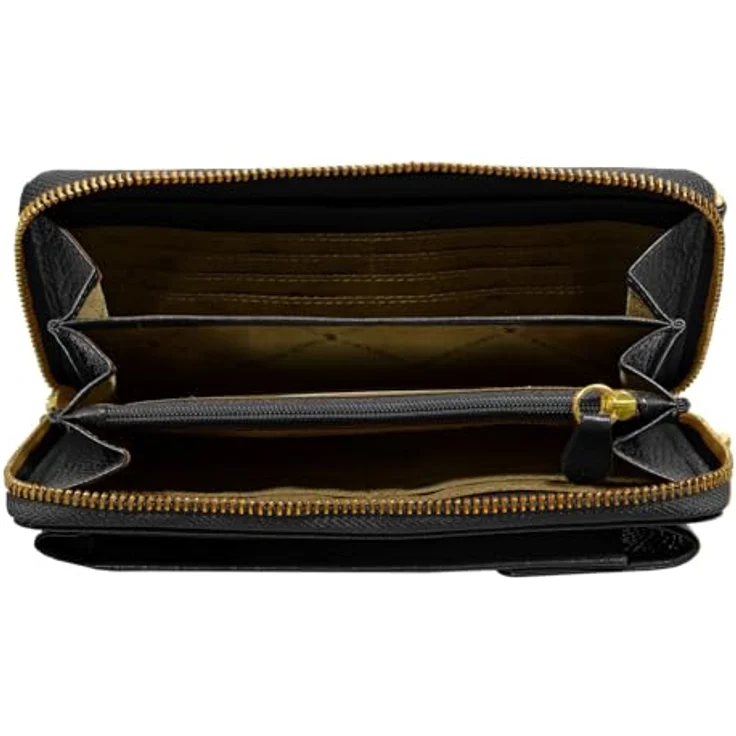 Braun Büffel Asti Handytasche, 100% Leder, schwarz, 11 cm x 3.5 cm x 20 cm – Bild 2