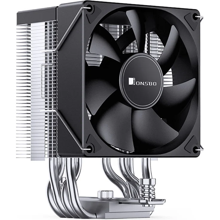 Jonsbo CR-1400 EVO CPU-Kühler, leistungsfähiger Turmkühler mit 4 Heatpipes und 1x PWM-Lüfter, 180 W TDP