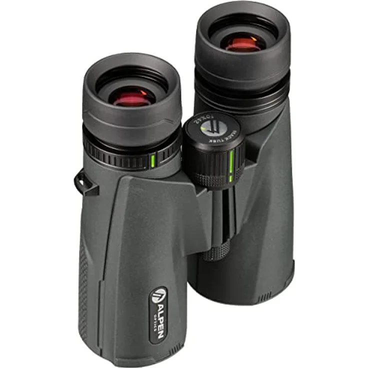 ALPEN Optics Black Tusk 10x42 ED-Fernglas, professionelles Fernglas mit ED-Glas und hoher Lichttransmission über 92 %, wasserdicht und robust im Magnesiumgehäuse – Bild 2