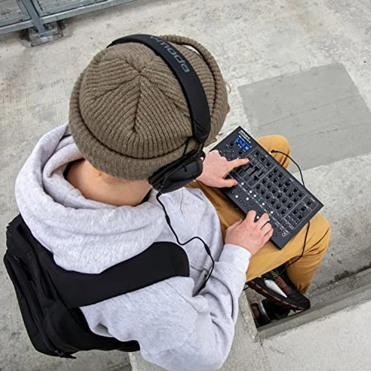 Roland SH-4d Desktop Synthesizer mit Sequenzer und Effekten + keepdrum Laptop-Ständer – Bild 4