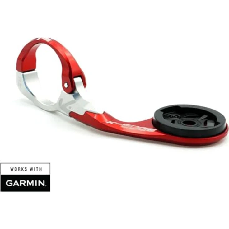 K-EDGE K13-1500R Garmin Race Mount Halterungen, Red Anodize, One Size – Bild 3