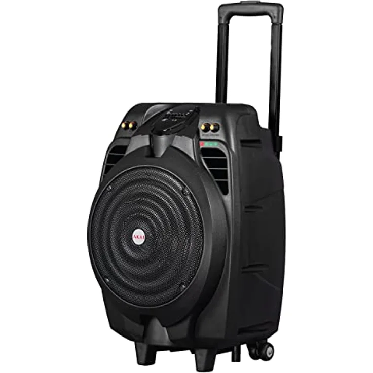 Akai SS023A-X10 Bluetooth-Lautsprecher, 50 W, 20 - 20000 Hz, 71 dB, 500 W, Kabellos, Schwarz