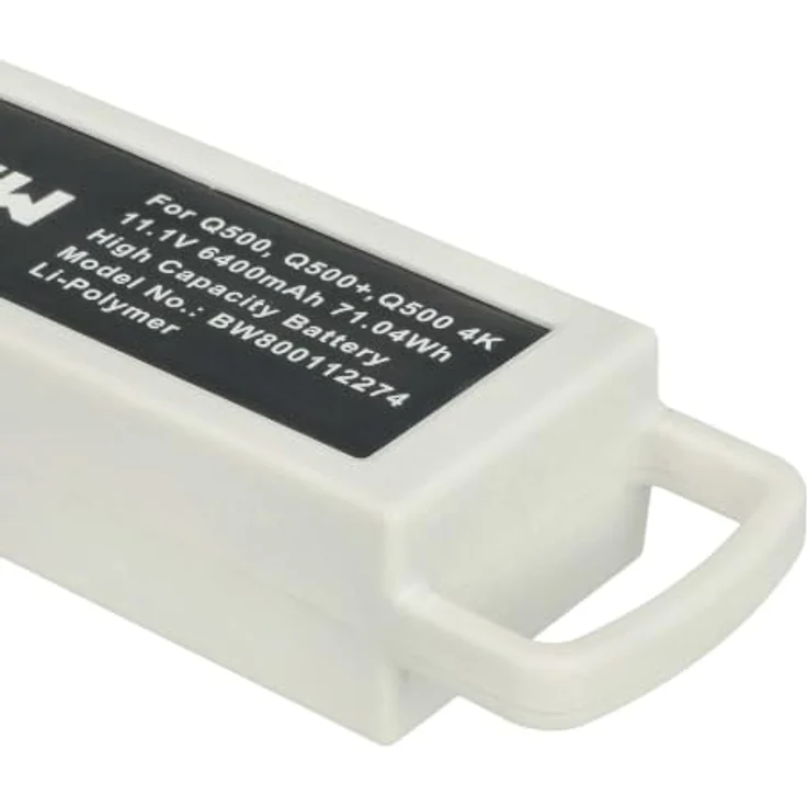 vhbw Akku für Yuneec Q500, Q500 4K, Q500+, Q500+ Pro, Q500+ Typhoon, Li-Polymer 6400 mAh (11,1 V), 2er Pack, weiß, leistungsstarker, wiederaufladbarer Drohnen-Akku – Bild 7